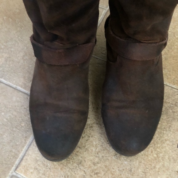 DV western style boots with side buckle. - Picture 4 of 8